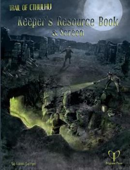 Paperback Trail of Cthulhu Keeper's Resource Book and Screen Book