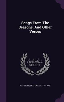 Hardcover Songs From The Seasons, And Other Verses Book