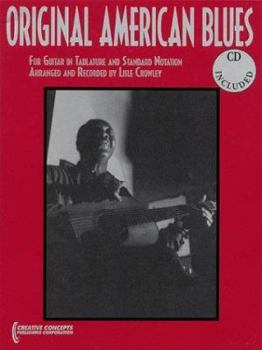Paperback Original American Blues (For Guitar in Tablature and Standard Notation) (Book & CD) Book
