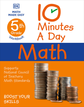 Paperback 10 Minutes a Day Math, 5th Grade Book