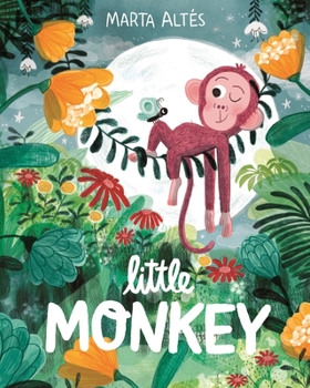 Hardcover Little Monkey Book
