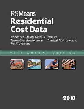Paperback Residential Cost Data Book