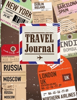 Paperback Travel Journal Scrapbook Book