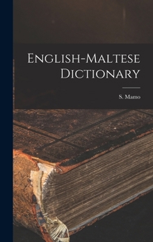 Hardcover English-Maltese Dictionary Book