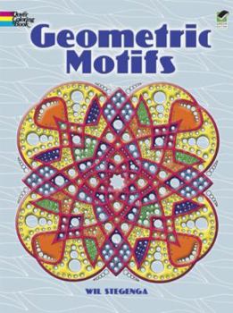 Paperback Geometric Motifs Coloring Book