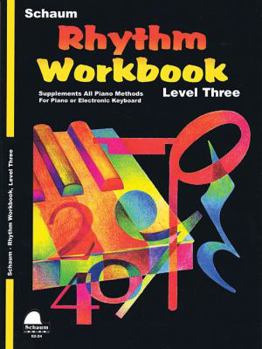 Paperback Rhythm Workbook: Level 3 Book