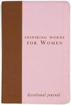 Hardcover Inspiring Words for Women: Devotional Journal Book