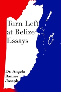 Paperback Turn Left at Belize: Essays Book