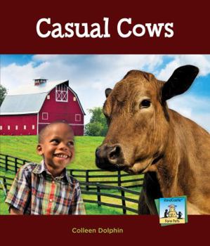 Library Binding Casual Cows Book