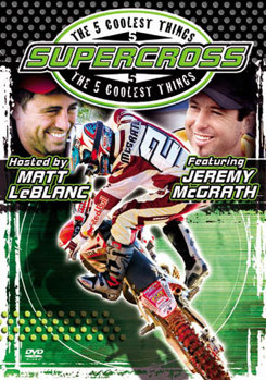 DVD 5 Coolest Things: Supercross with Jeremy McGrath Book