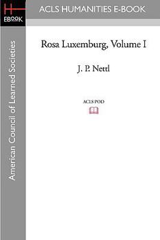Paperback Rosa Luxemburg Volume I Book