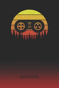 Notebook: Video Game Control Pad Blank Wide Ruled Lined Paper Notepad | Writing Pad Journal | Assignments Taking Class Notes Homework Studying Math ... & University Organizer | Student Teacher