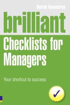 Paperback Brilliant Checklists for Managers: Your Shortcut to Success Book