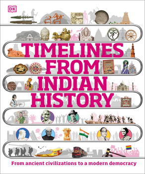 Hardcover Timelines from Indian History: From Ancient Civilizations to a Modern Democracy Book