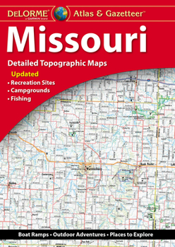 Paperback Delorme Atlas & Gazetteer: Missouri Book