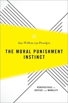 Hardcover Moral Punishment Instinct Book