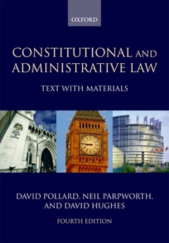Paperback Constitutional and Administrative Law: Text with Materials Book