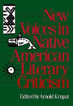 Paperback New Voices in Native American Literary Criticism Book