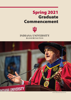DVD Spring 2021 Commencement: Graduate Ceremony Book