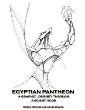 Paperback EGYPTIAN PANTHEON, a graphic journey through ancient gods Book