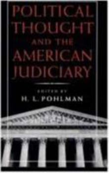 Paperback Political Thought and the American Judiciary Book