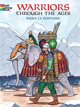 Paperback Warriors Through the Ages Coloring Book