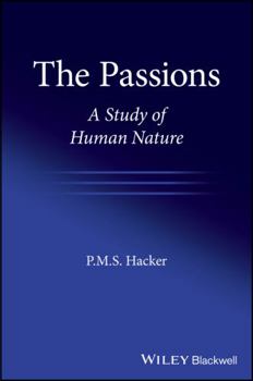 Hardcover The Passions: A Study of Human Nature Book
