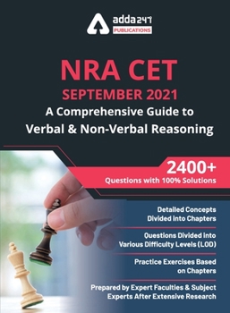 Paperback A Comprehensive Guide to Verbal & Non-verbal Reasoning for NRA CET Exam Book