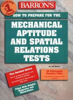 Paperback How to Prepare for the Mechanical Aptitude and Spatial Relations Tests Book