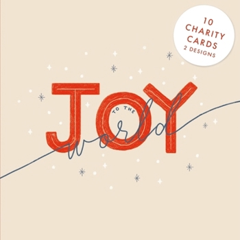 Christmas Carols-Christmas Cards: Pack of 10, 2 Designs-Joy to the World/Hark the Herald Angels Sing