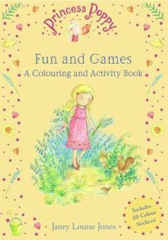 Paperback Princess Poppy: Fun and Games a Colouring and Activity Book
