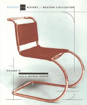 Paperback Sources for the History of Western Civilization: Volume II Book