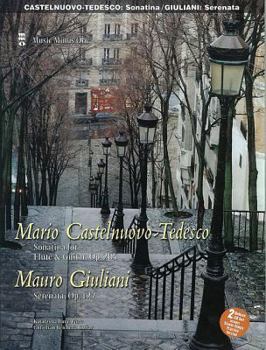 Paperback Castelnuovo-Tedesco: Sonatina/Giuliani: Serenata [With CD] Book