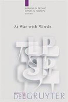 Paperback At War with Words Book