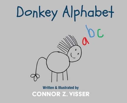 Hardcover Donkey Alphabet Book