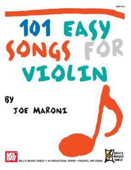 Paperback 101 Easy Songs for Violin Book