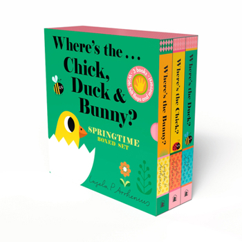 Hardcover Wheres the . . . Chick, Duck & Bunny? Springtime Boxed Set Book