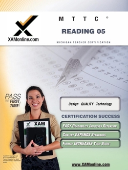 Paperback Mttc Reading 05 Teacher Certification Test Prep Study Guide Book