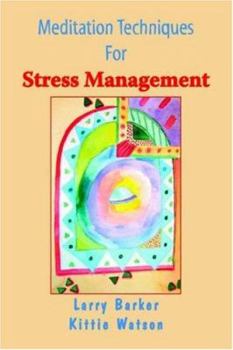 Paperback Meditation Techniques for Stress Management Book