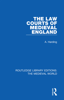 Paperback The Law Courts of Medieval England Book