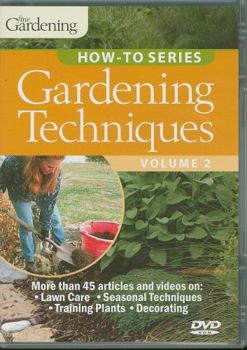DVD-ROM Garden Techniques, Volume 2 Book