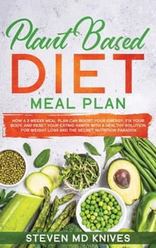 Hardcover Plant Based Diet Meal Plan: How a 3 Weeks Meal Plan Can Boost Your Energy, Fix Your Body, and Reset Your Eating Habits with a Healthy Solution for Book