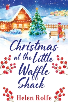 Paperback Christmas at the Little Waffle Shack [Large Print] Book