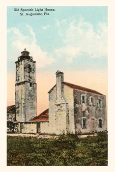 Paperback Vintage Journal Spanish Lighthouse, St. Augustine, Florida Book