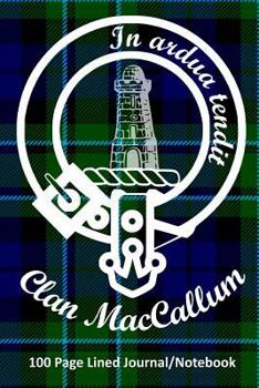 Paperback Clan MacCallum 100 Page Lined Journal/Notebook Book