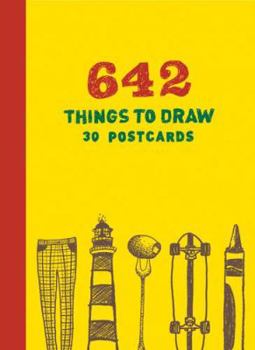 Misc. 642 Things to Draw: 30 Postcards Book