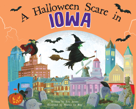 Hardcover A Halloween Scare in Iowa Book