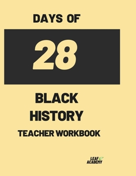 Paperback 28 Days of Black History Book