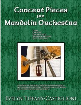 Paperback Concert Pieces for Mandolin Orchestra Book