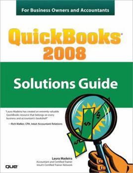 Paperback QuickBooks 2008 Solutions Guide for Business Owners and Accountants Book